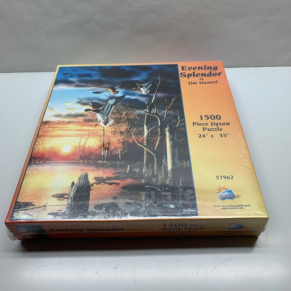 Sunsout Jim Hansel 1500 piece  Jigsaw Puzzle New